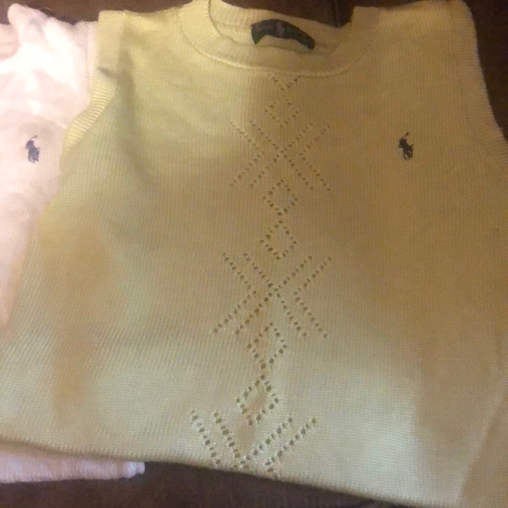 Two Ralph Lauren cardigans in size small/ medium